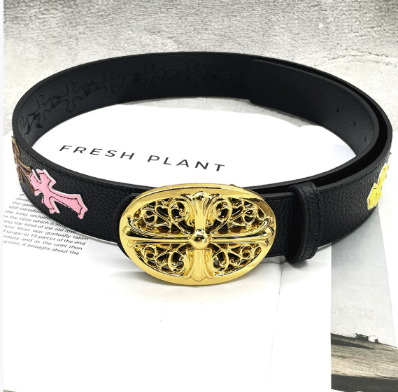 Chrome Hearts Embroidered Belt Collection