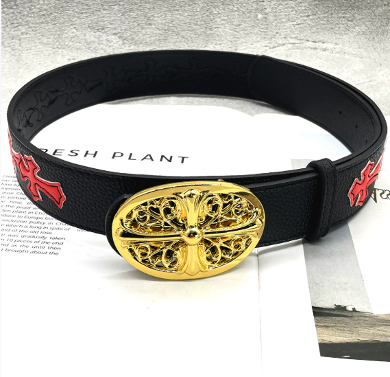 Chrome Hearts Embroidered Belt Collection