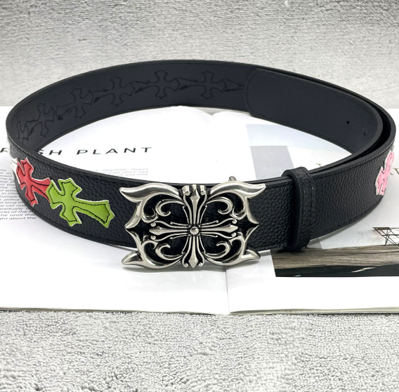 Chrome Hearts Embroidered Belt Collection
