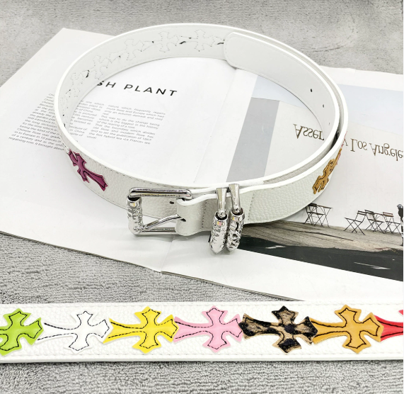Chrome Hearts Embroidered Belt Collection