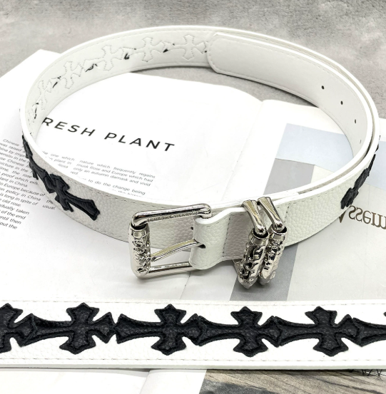 Chrome Hearts Embroidered Belt Collection