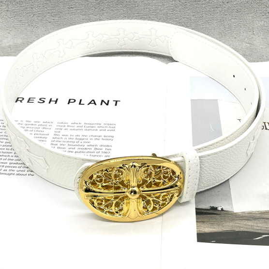 Chrome Hearts Embroidered Belt Collection