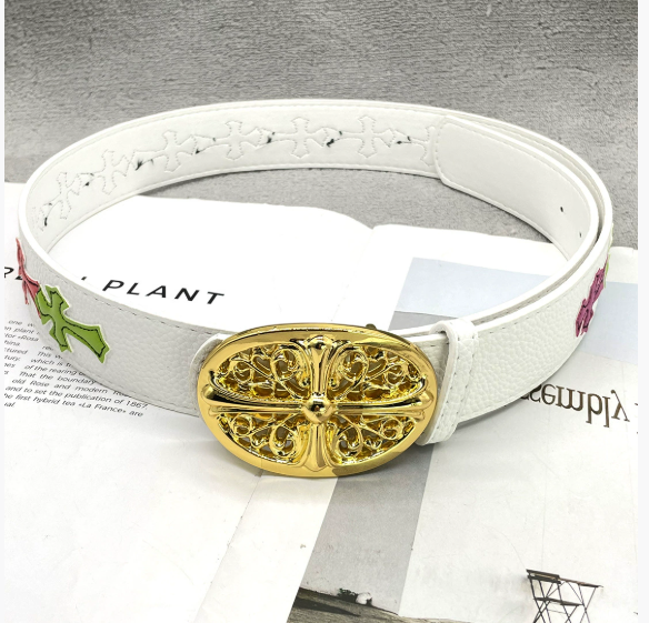 Chrome Hearts Embroidered Belt Collection