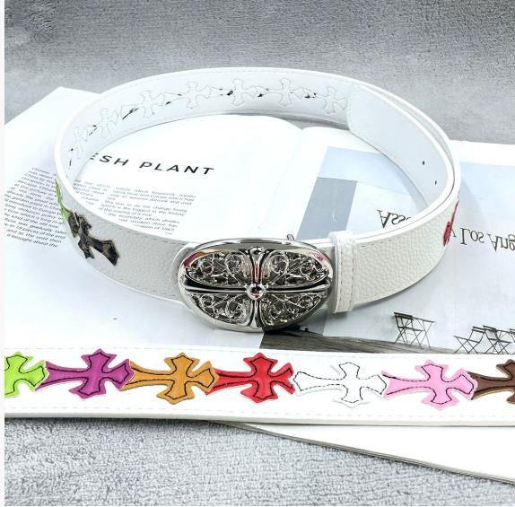 Chrome Hearts Embroidered Belt Collection