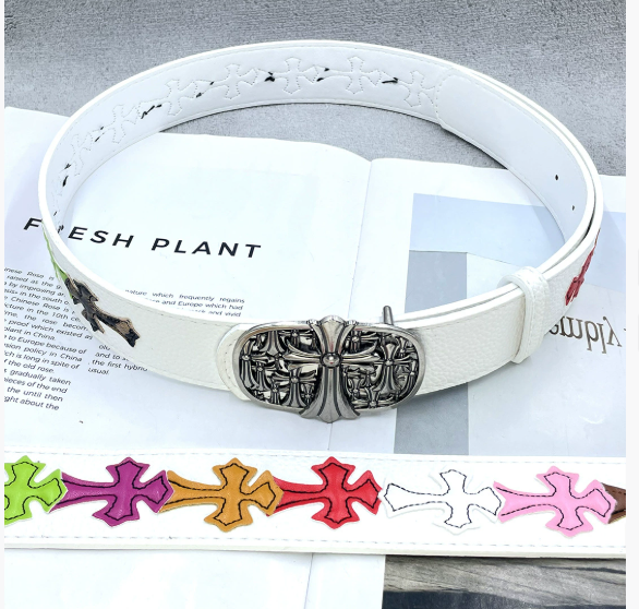 Chrome Hearts Embroidered Belt Collection