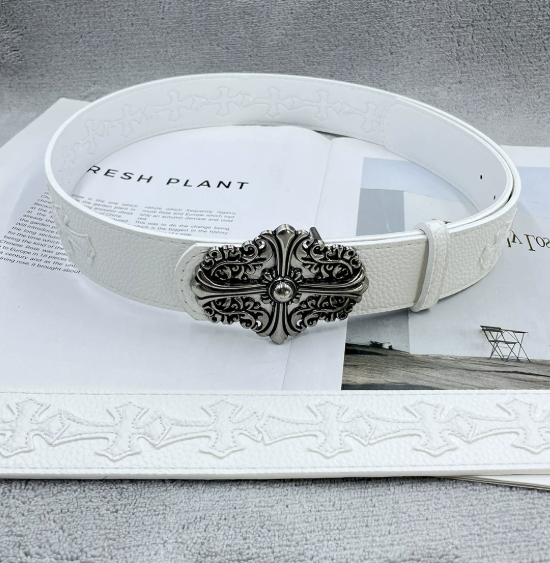 Chrome Hearts Embroidered Belt Collection