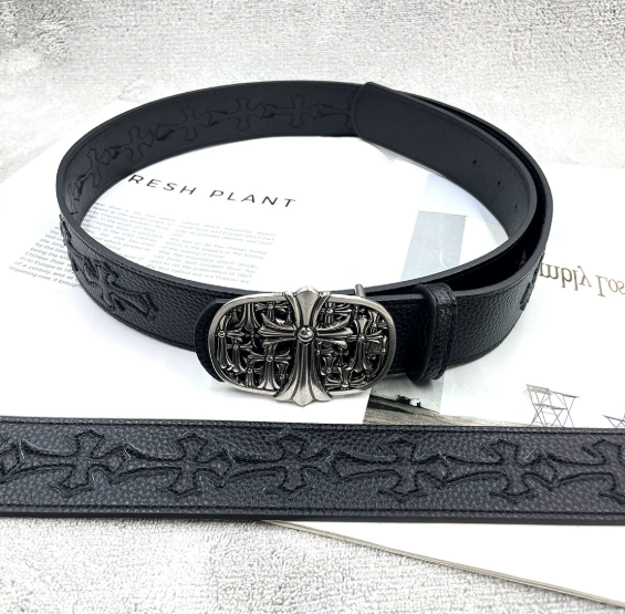 Chrome Hearts Embroidered Belt Collection