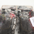 Acne Studios – 1996 Abstract Paint Print Cargo Jeans