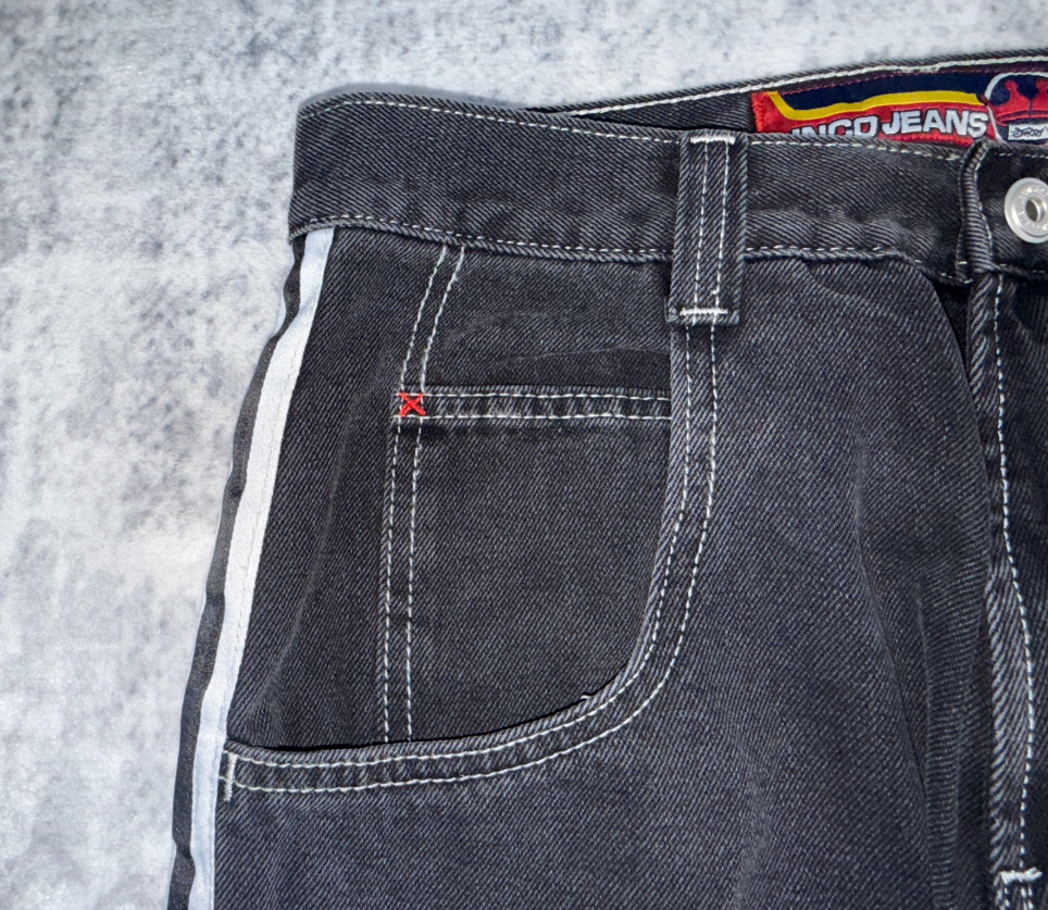 JNCO Skunk Head Denim