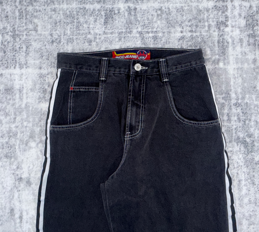 JNCO Skunk Head Denim