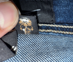 JNCO Rose Skull Denim