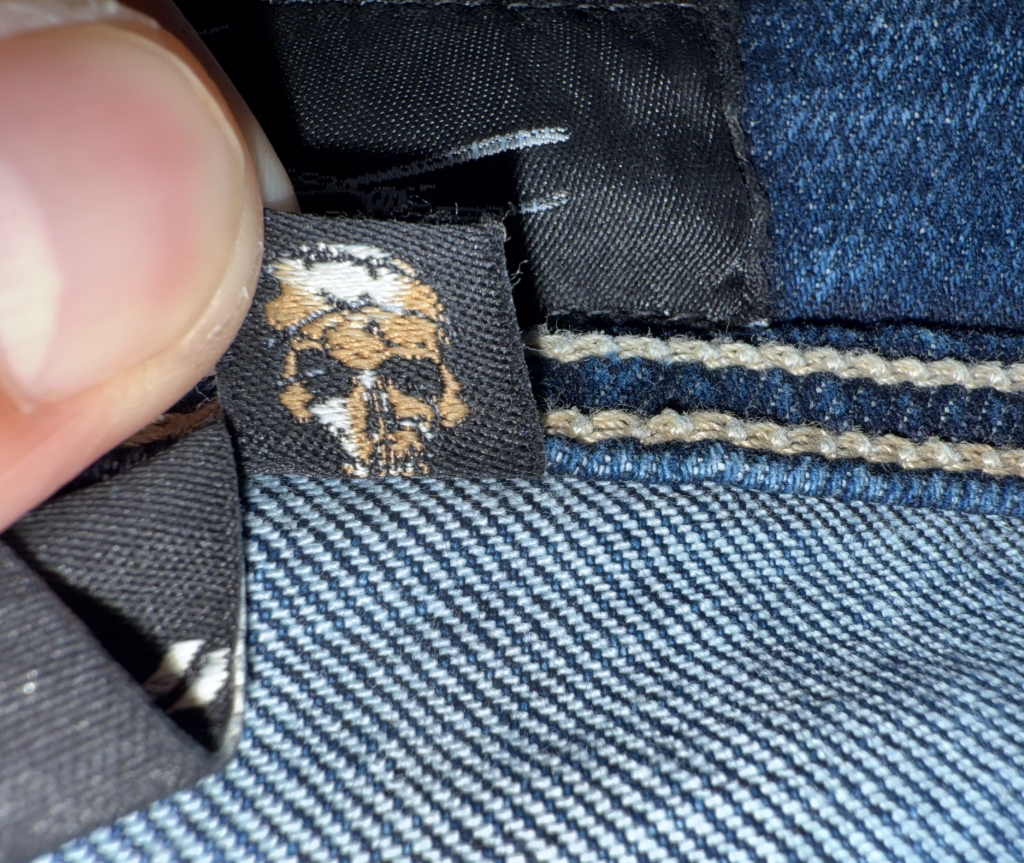 JNCO Rose Skull Denim