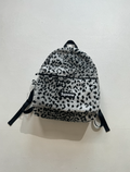 17FW Supreme Leopard Fleece Backpack Bag