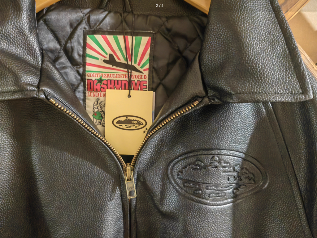 Corteiz Leather Jacket
