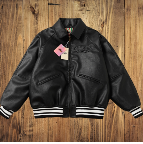Corteiz Leather Jacket