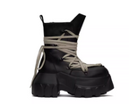 Rick Owens Lace-Up Tractor Boots