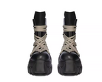 Rick Owens Lace-Up Tractor Boots
