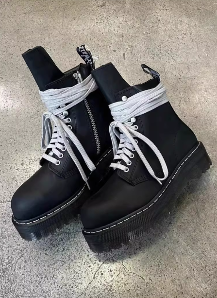 Dr. Martens × Rick Owens Jumbo Lace platform Boots