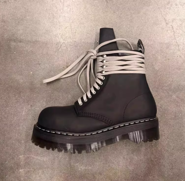Dr. Martens × Rick Owens Jumbo Lace platform Boots