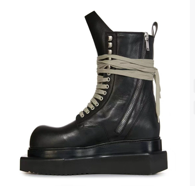 Rick Owens “Bozo Tractor” lace-up Boots