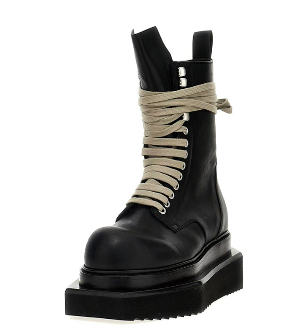 Rick Owens “Bozo Tractor” lace-up Boots