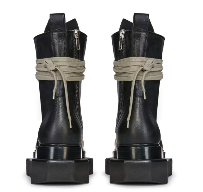 Rick Owens “Bozo Tractor” lace-up Boots