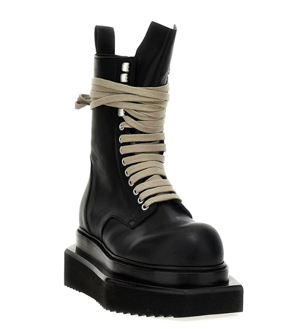 Rick Owens “Bozo Tractor” lace-up Boots