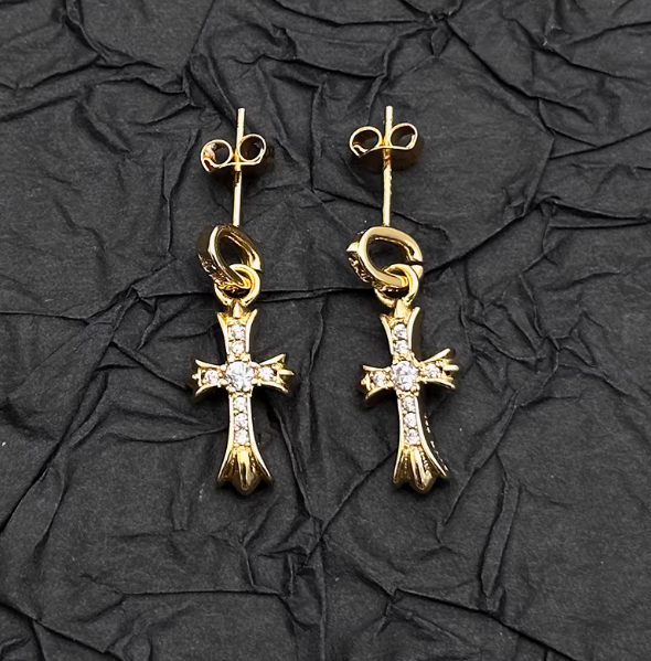 Chrome Hearts Pair Ear Rings [Collection#1]