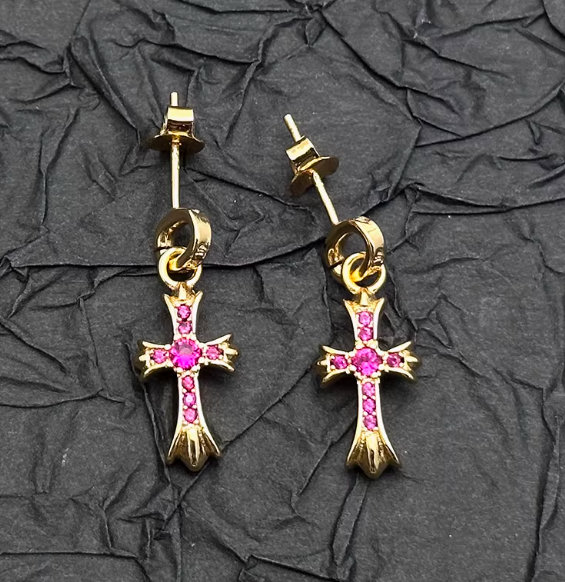 Chrome Hearts Pair Ear Rings [Collection#1]