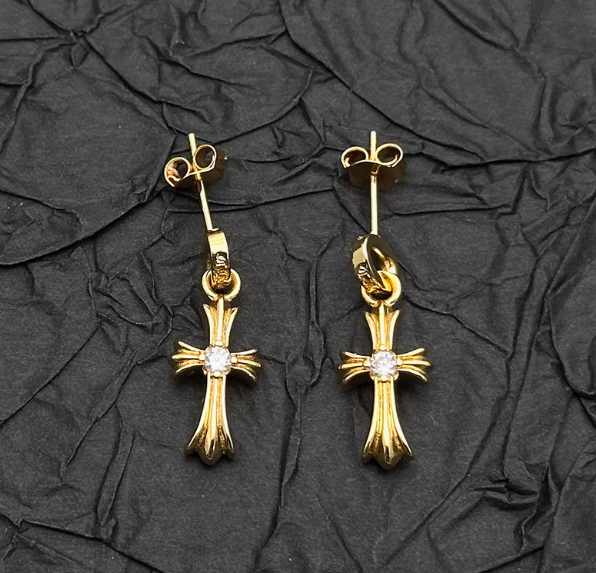Chrome Hearts Pair Ear Rings [Collection#2]