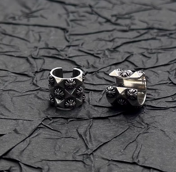 Chrome Hearts Pair Ear Rings [Collection#2]