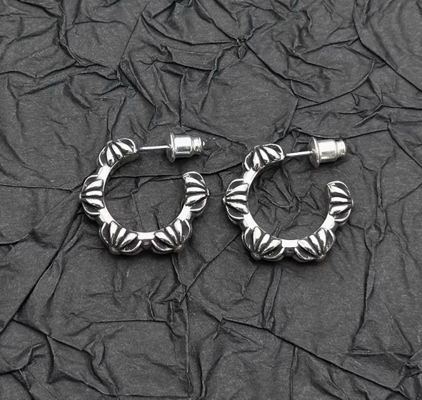 Chrome Hearts Pair Ear Rings [Collection#2]