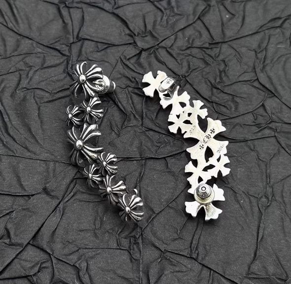 Chrome Hearts Pair Ear Rings [Collection#2]