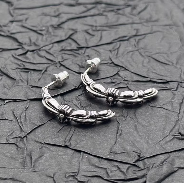 Chrome Hearts Pair Ear Rings [Collection#3]
