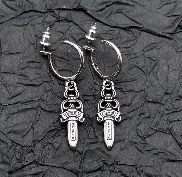 Chrome Hearts Pair Ear Rings [Collection#3]
