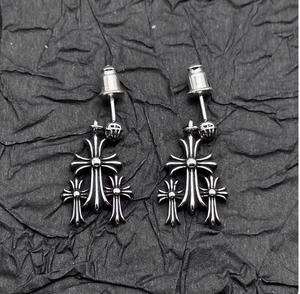 Chrome Hearts Pair Ear Rings [Collection#3]