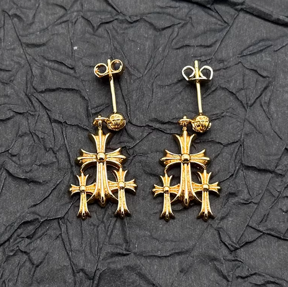 Chrome Hearts Pair Ear Rings [Collection#3]