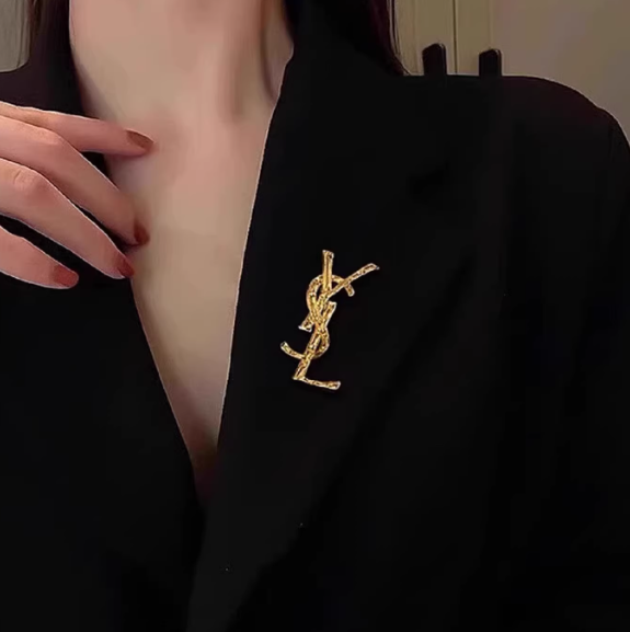 YSL Brooch