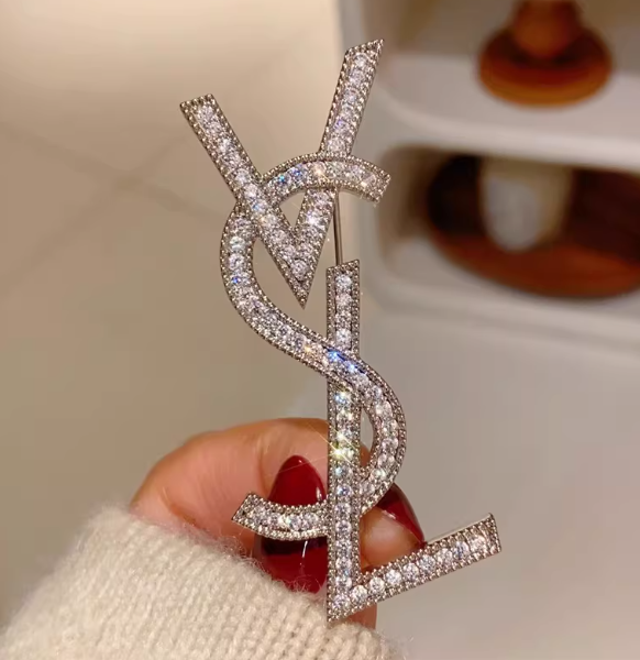 YSL Brooch
