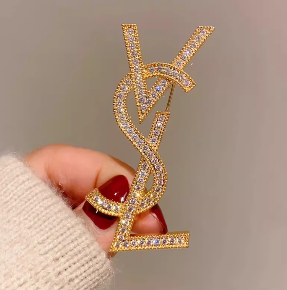 YSL Brooch