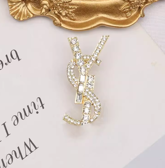 YSL Brooch