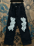 Chrome Hearts Double Knee Carpenter Denim