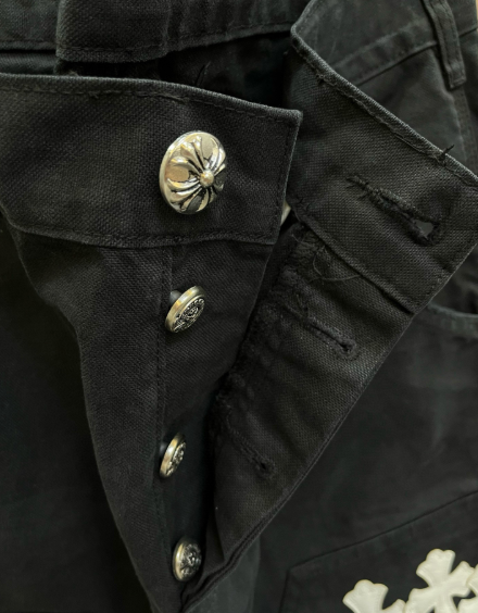 Chrome Hearts Double Knee Carpenter Denim