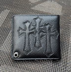 Chrome Hearts Patch Cross Leather Wallet