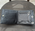 Chrome Hearts Patch Cross Leather Wallet