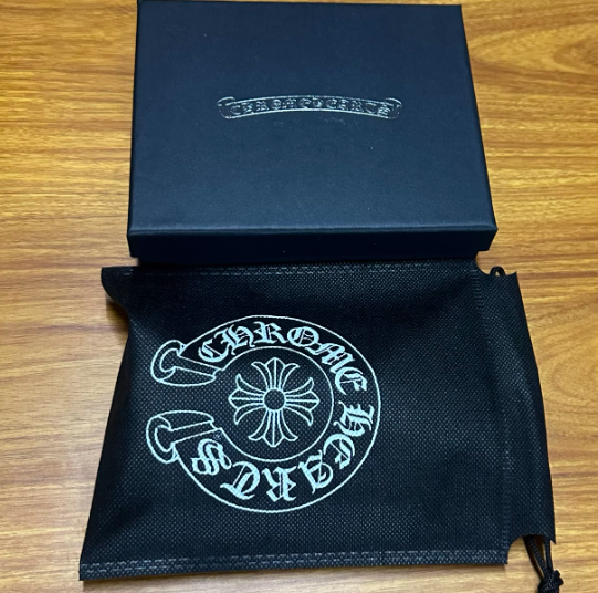Chrome Hearts Patch Cross Leather Wallet