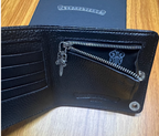 Chrome Hearts Patch Colored Cross Leather Wallet