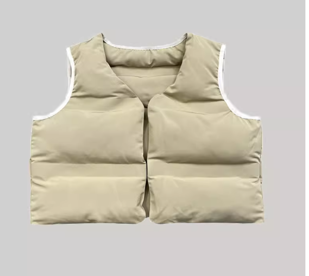 Kanye Yeezy Puffer Vest Jacket