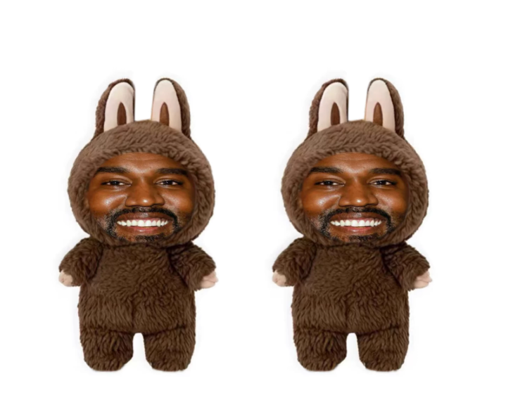 Kanye Yeezy Teddy Keychain