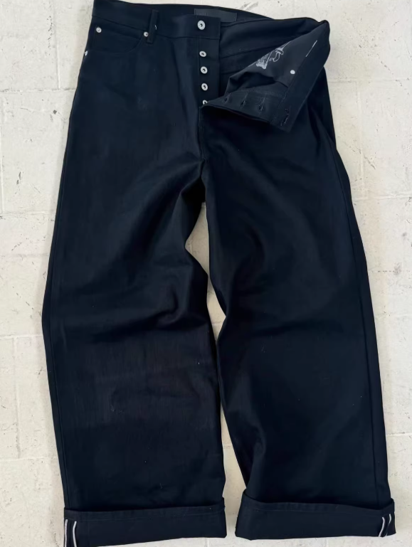 No Faith Studios Button Fly Denim